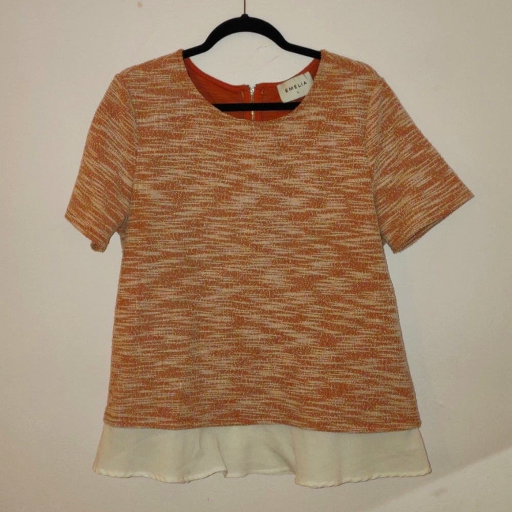 Emelia Coral Top, size L